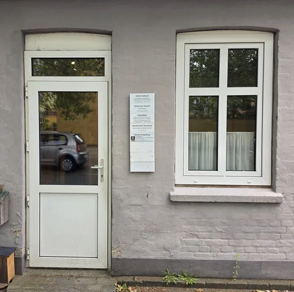 Indgang til klinik